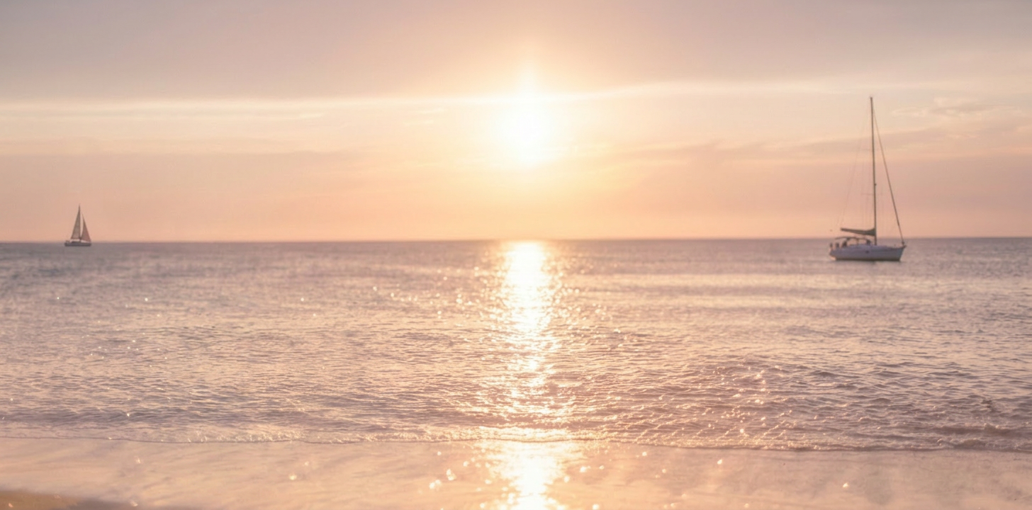 Santa Marta beach sunset